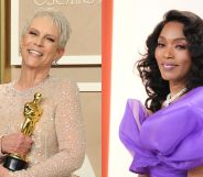 Jamie Lee Curtis and Angela Bassett at the Oscars.