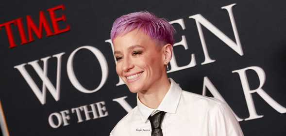 Megan Rapinoe arrives at the second annual TIME Women of the Year gala.