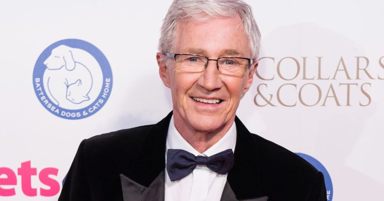 Paul O'Grady pictured at a red carpet event.