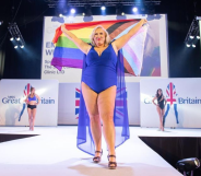 Emma Jay Webber has made history as the first openly lesbian finalist of an international pageant.