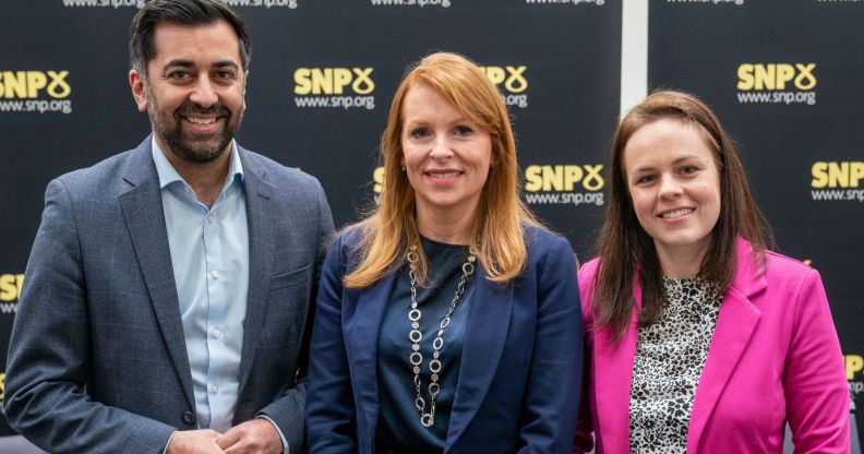 Humza Yousaf, Ash Regan and Kate Forbes