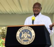 Uganda president Yoweri Museveni, pictured.