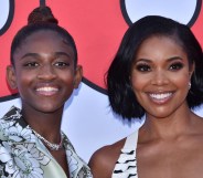 Zaya Wade (L) and Gabrielle Union (R).