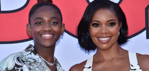 Zaya Wade (L) and Gabrielle Union (R).