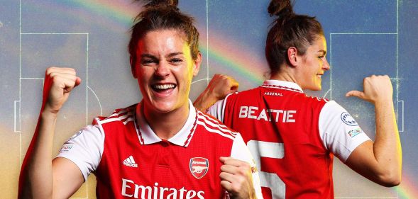 Arsenal football star Jen Beattie