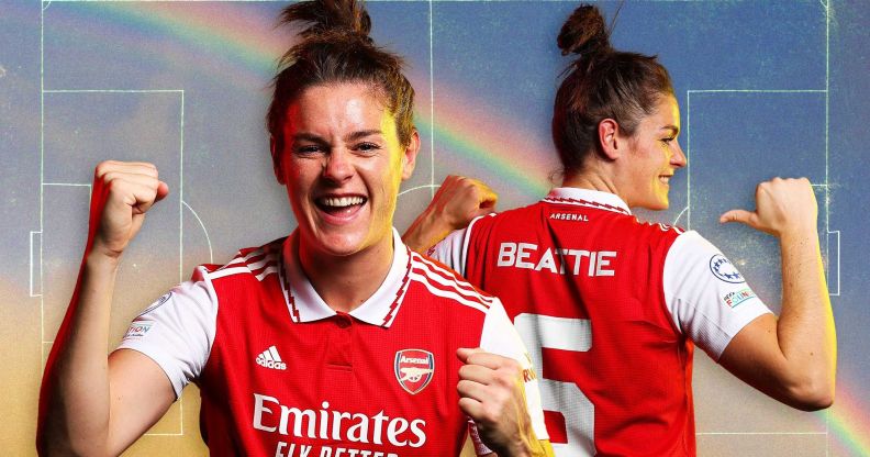 Arsenal football star Jen Beattie