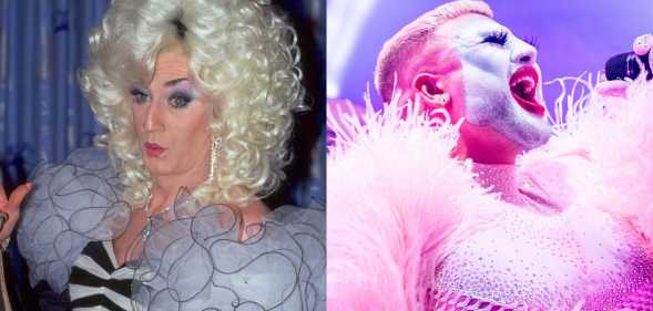 Drag performers Lily Savage and Danny Beard