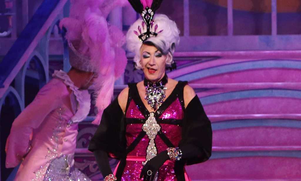 Paul O'Grady Lily Savage the Opening Night performance of "Cinderella" at London Palladium on December 14, 2016 in London, England.