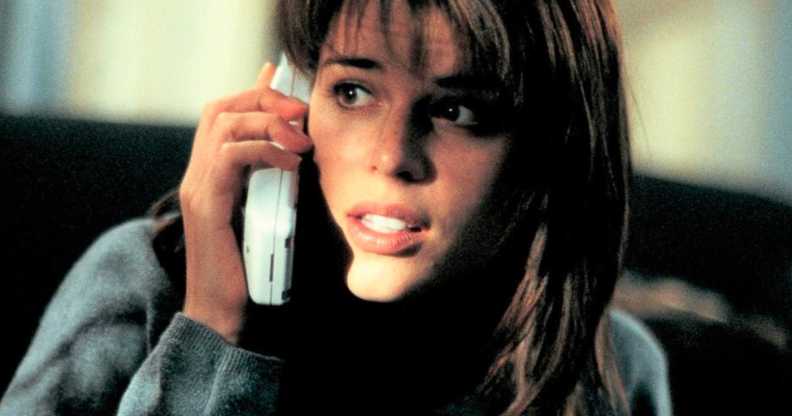 Neve Campbell as Sidney Prescott in Scream.