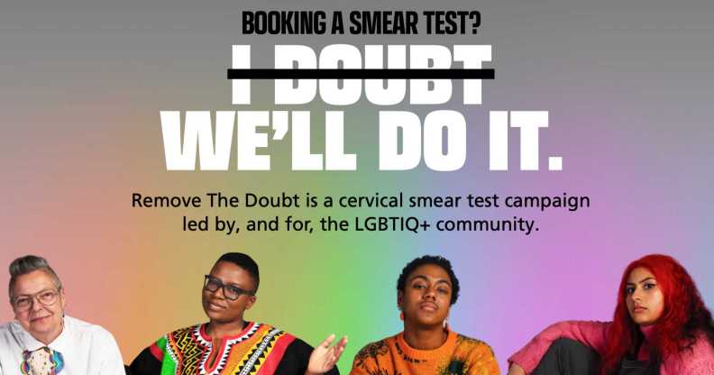 Remove the doubt cervical screening poster