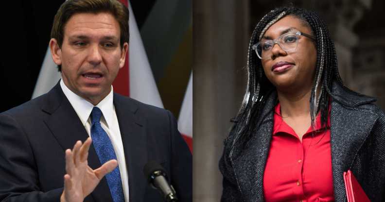 Ron DeSantis and Kemi Badenoch