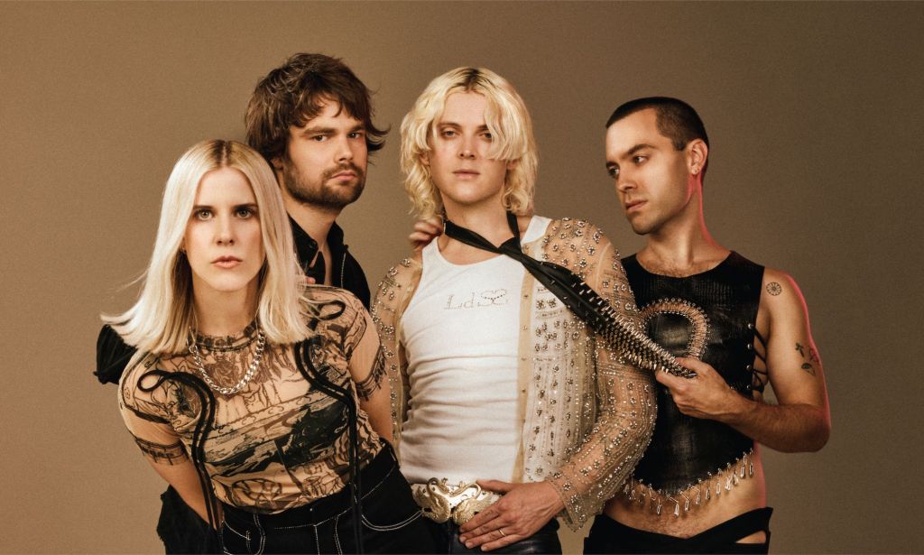 Brisbane band Cub Sport in a promo photo for their new band Jesus at the Gay Bar.