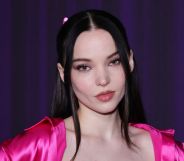 Dove Cameron wears pink at the Schmigadoon! Season 2 Photo Call.