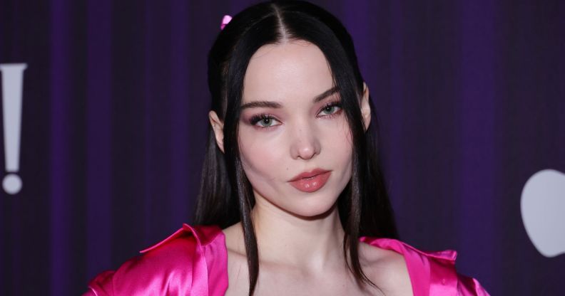 Dove Cameron wears pink at the Schmigadoon! Season 2 Photo Call.