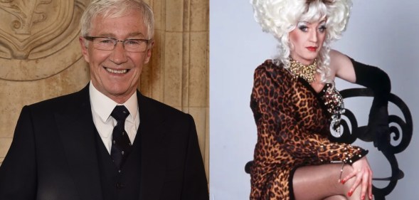 Paul O'Grady (L) and Lily Savage (R). (Getty_Nikki English_Rex Features)