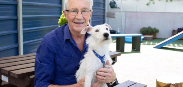 Paul O'grady to be honoured by a guard of dogs at funeral.