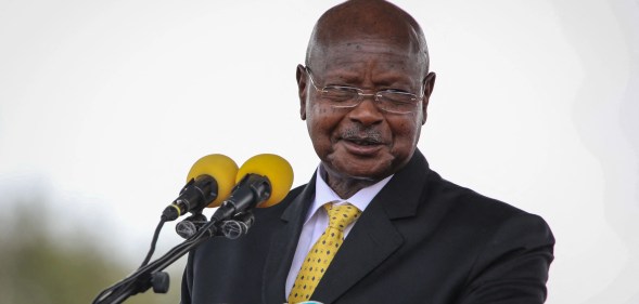 President of Uganda Yoweri Museveni