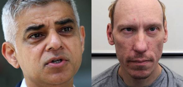 Mayor of London Sadiq Khan (left) and serial killer Stephen Port (right)