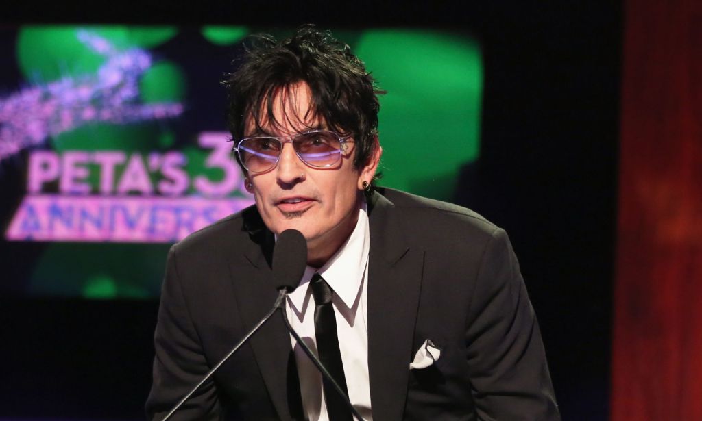 Tommy Lee at PETA's 35th Anniversary Party at Hollywood Palladium 