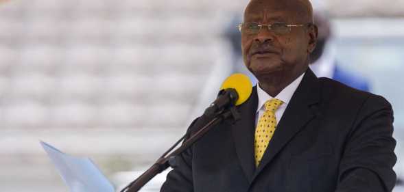 Uganda president Yoweri Museveni