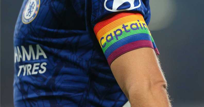 Rainbow LGBTQ+ Chelsea captain's armband