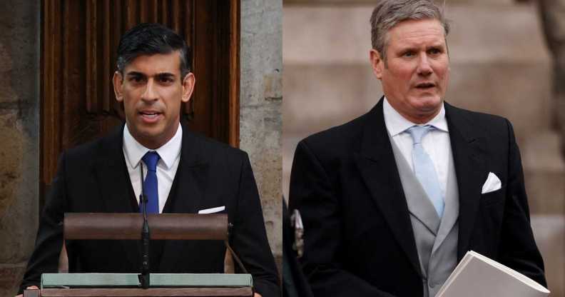 Rishi Sunak Keir Starmer