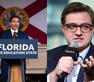 Ron DeSantis and Chris Hayes