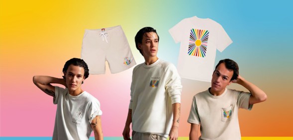 Dockers releases new gender neutral collection to celebrate Pride Month. (Dockers/PinkNews)