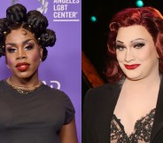 Drag Race legends call out 'bigoted' anti-LGBTQ+ legislation at MTV Awards. (Getty)