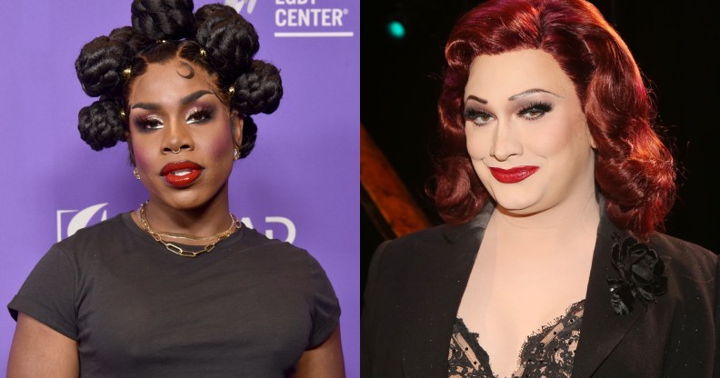 Drag Race legends call out 'bigoted' anti-LGBTQ+ legislation at MTV Awards. (Getty)