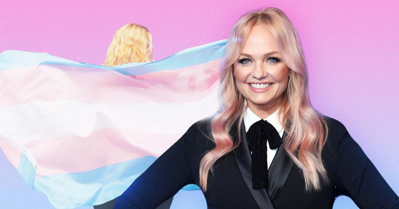 Emma Bunton trans and lgbt ally