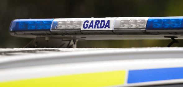 Stock photo of a Garda car