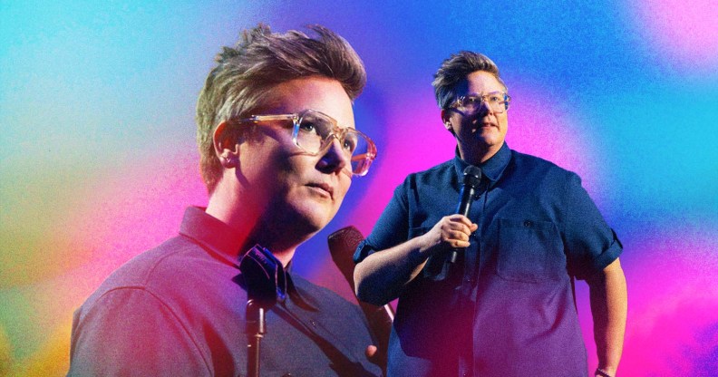 Hannah Gadsby in new Netflix show, Something Special. (Netflix)