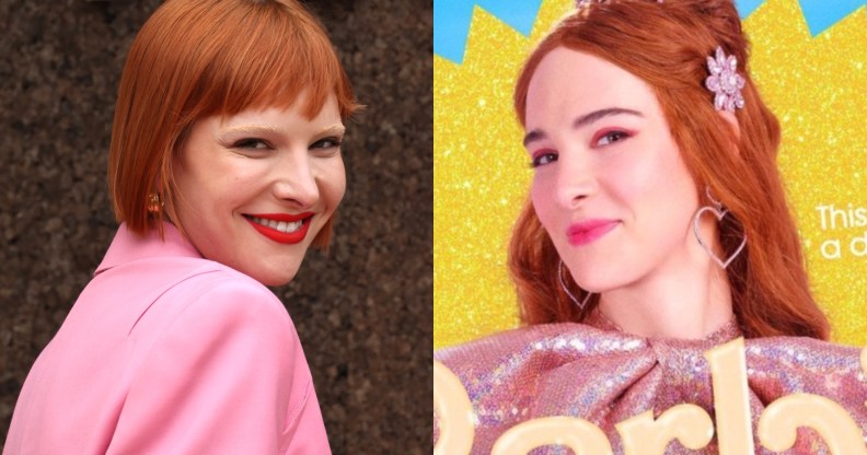 Hari Nef has her Barbie back story ready. (Getty/Warner Bros)