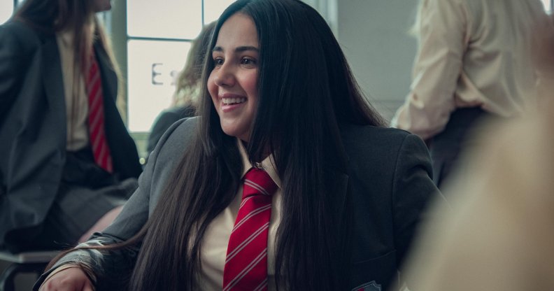 Leila Khan as Sahar Zahid in Heartstopper season 2 on Netflix