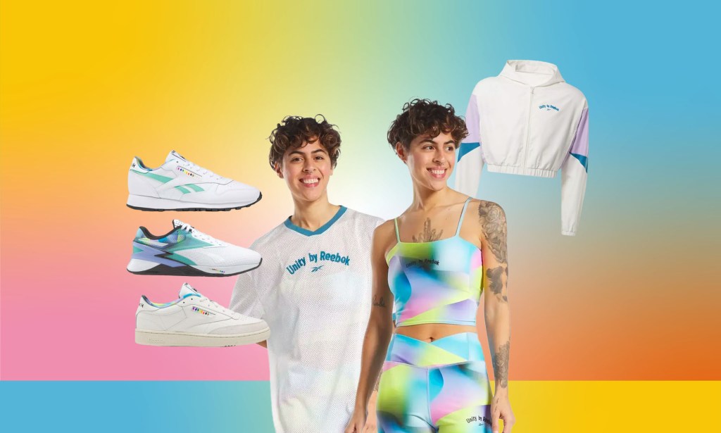 Reebok releases a genderless apparel collectiont to mark Pride Month. (PinkNews)