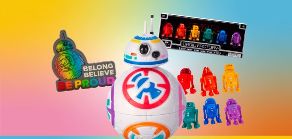 Disney releases a Star Wars Pride collection. (Disney/PinkNews)