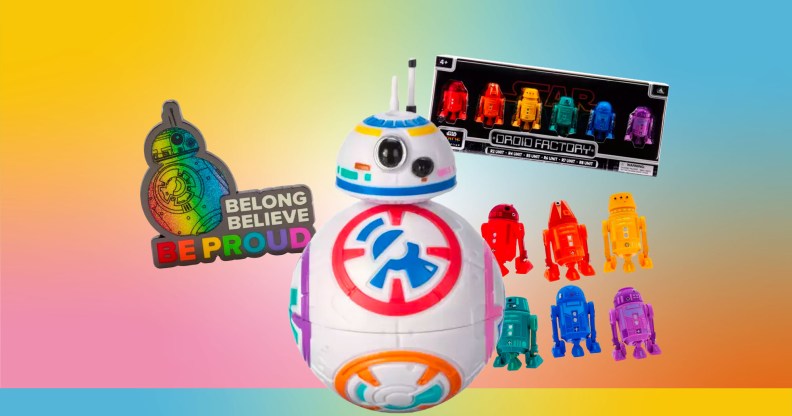 Disney releases a Star Wars Pride collection. (Disney/PinkNews)