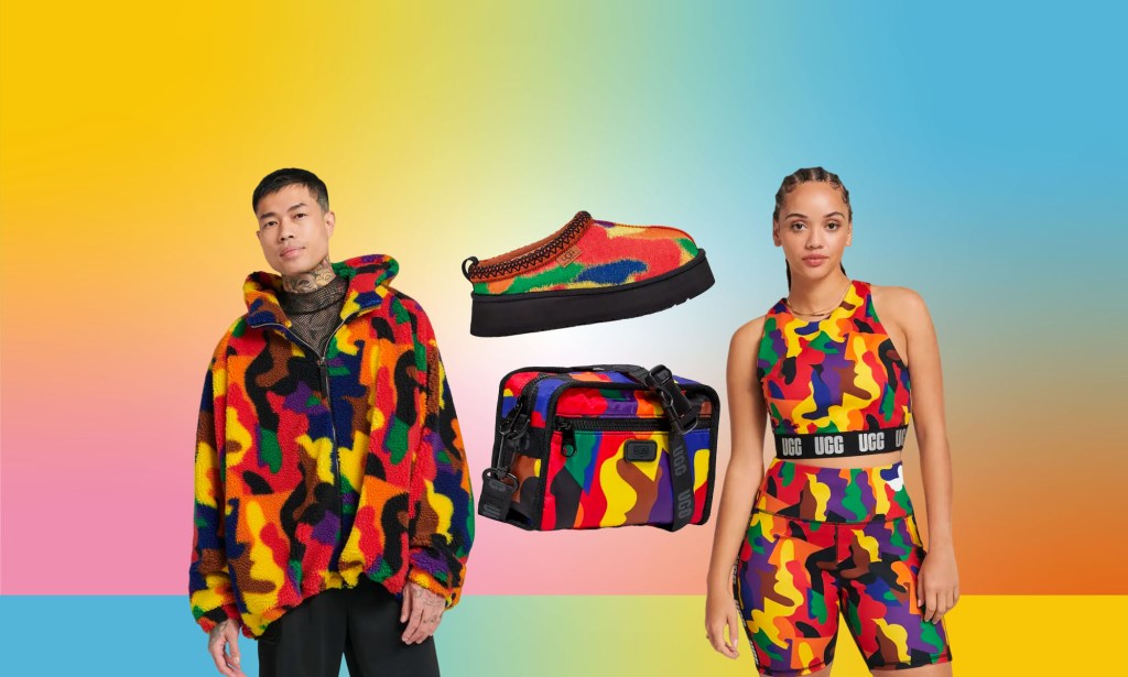 Ugg releases its gender neutral capsule collection to celebrate Pride Month. (Ugg/PinkNews)