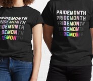 The Pride Month 'Demon' meme was designed by a queer, non-binary artist.