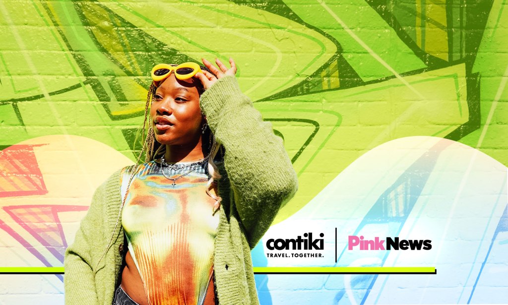 Shannon Rosanna on a Contiki Pride trip to Spain.