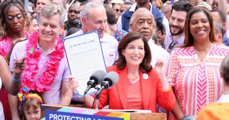 New York governor Kathy Hochul