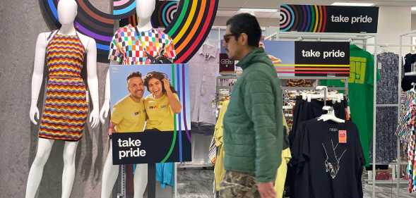 Pride collection in Target store