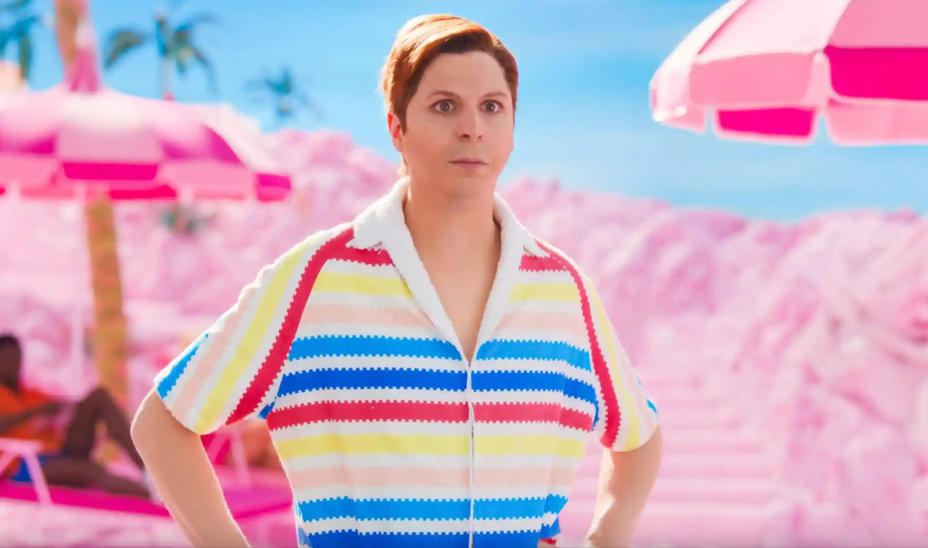 Michael Cera as Allan in Barbie.