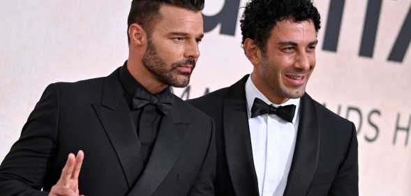 Ricky Martin and Jwan Yosef