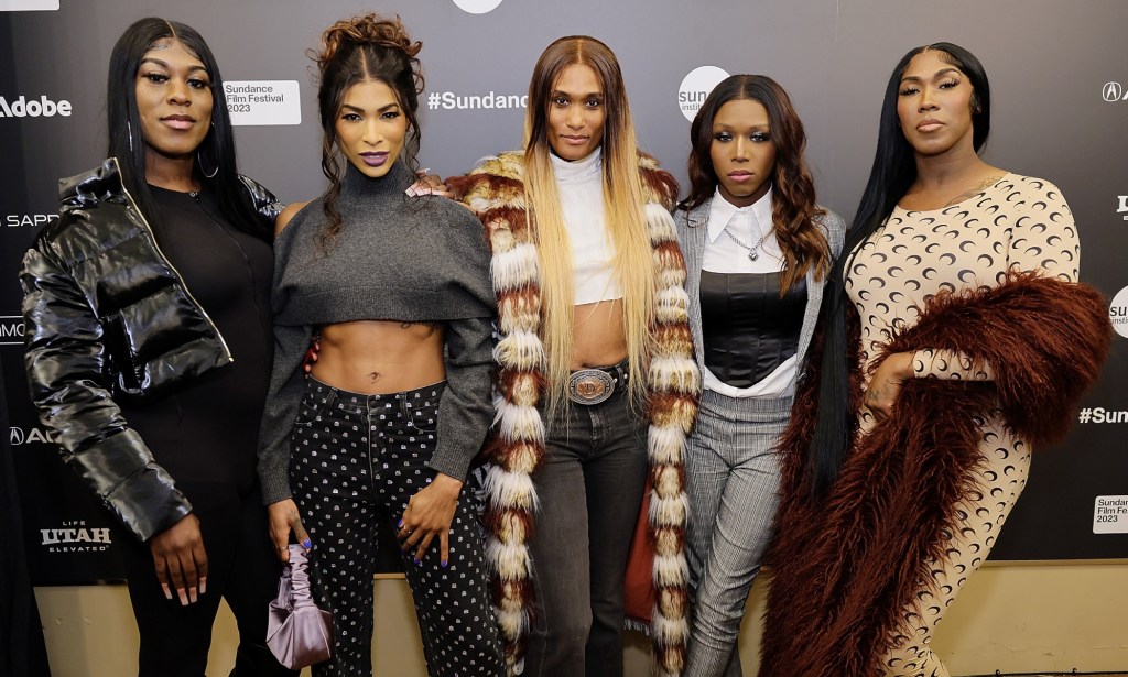 Liyah Mitchell (L), Dominique Silver, D. Smith, Daniella Carter, and Koko Da Doll (R). 