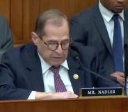 New York representative Jerrold Nadler sits during a House of Representatives debate on gender-affirming care