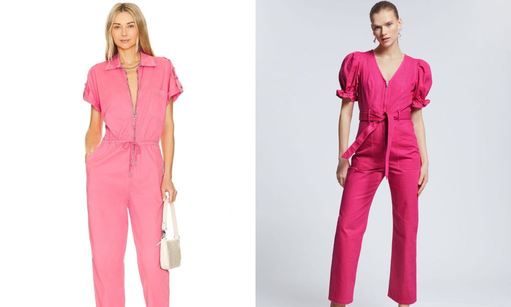 Pink boilersuits Barbie