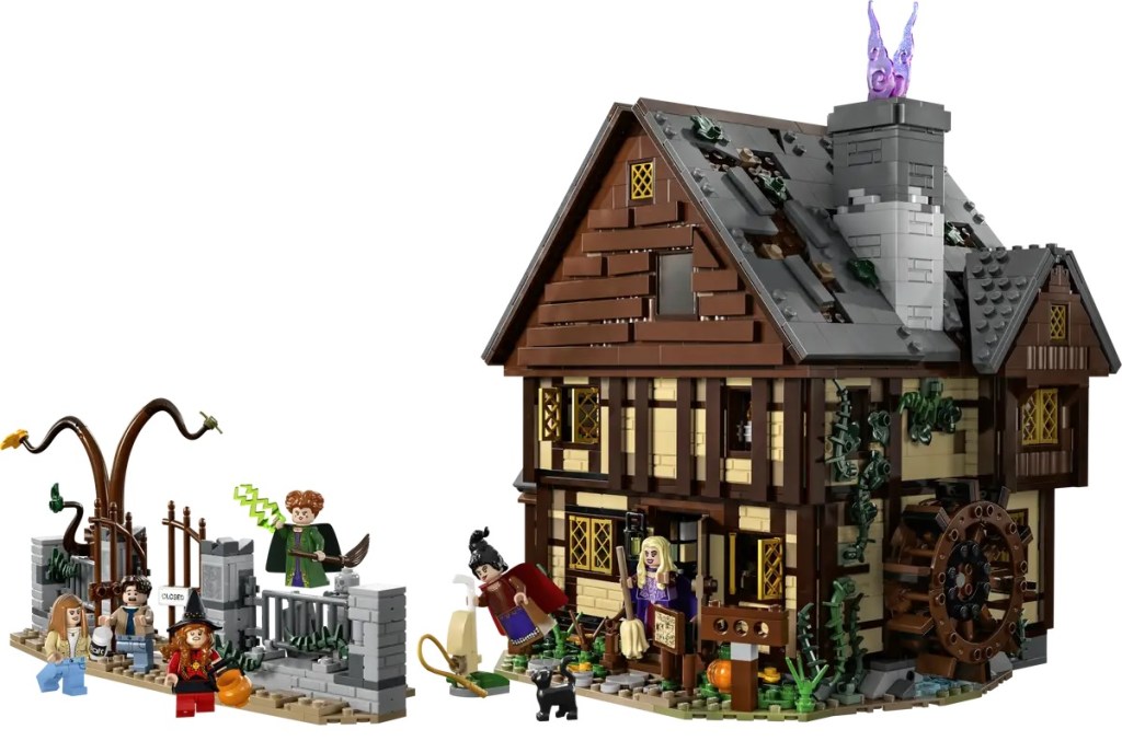 Sanderson sisters' cottage Lego set