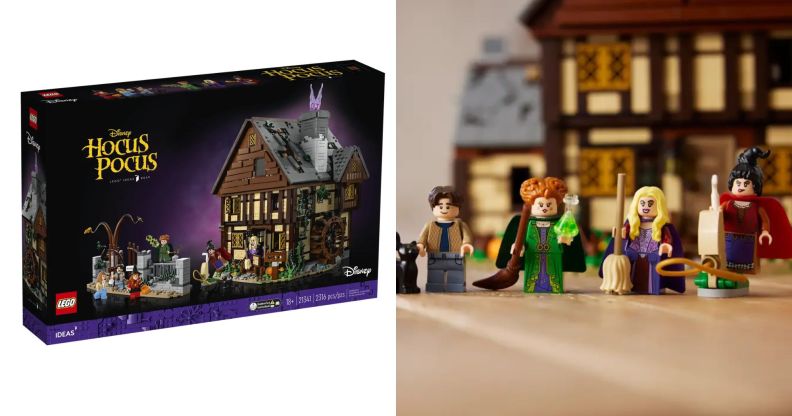 Lego is releasing a Hocus Pocus set featuring the Sanderson sisters' cottage.